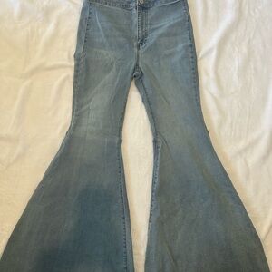 We The Free Light Blue Flare Jeans